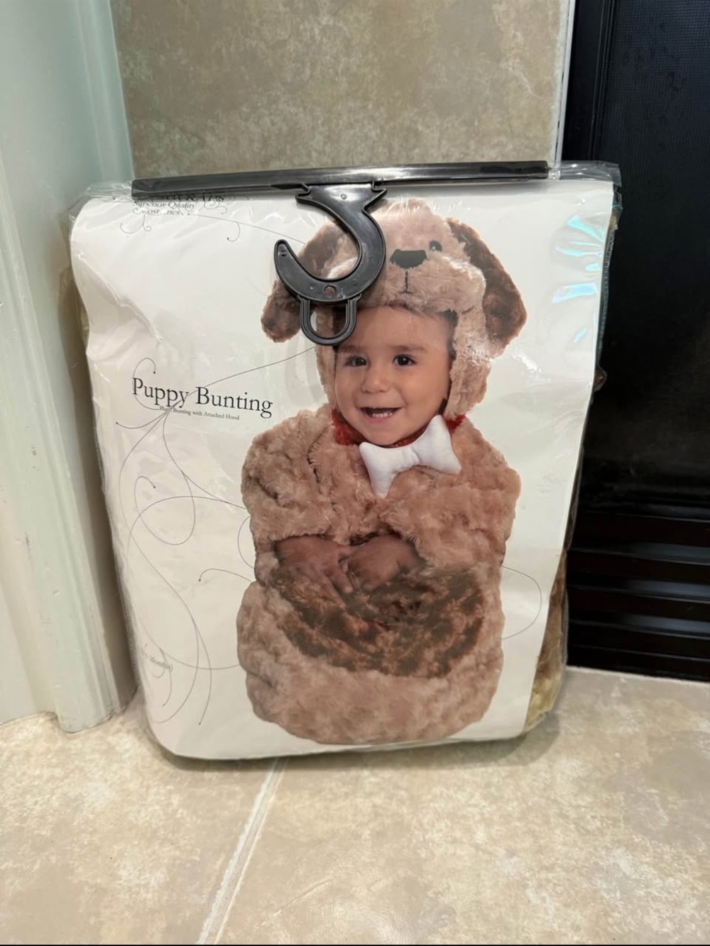 Underwraps Puppy Bunting Halloween Costume (Infant: 0-6 months)